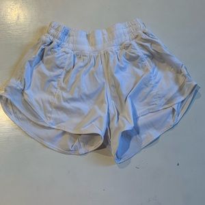 Lululemon shorts. White. Size 2.